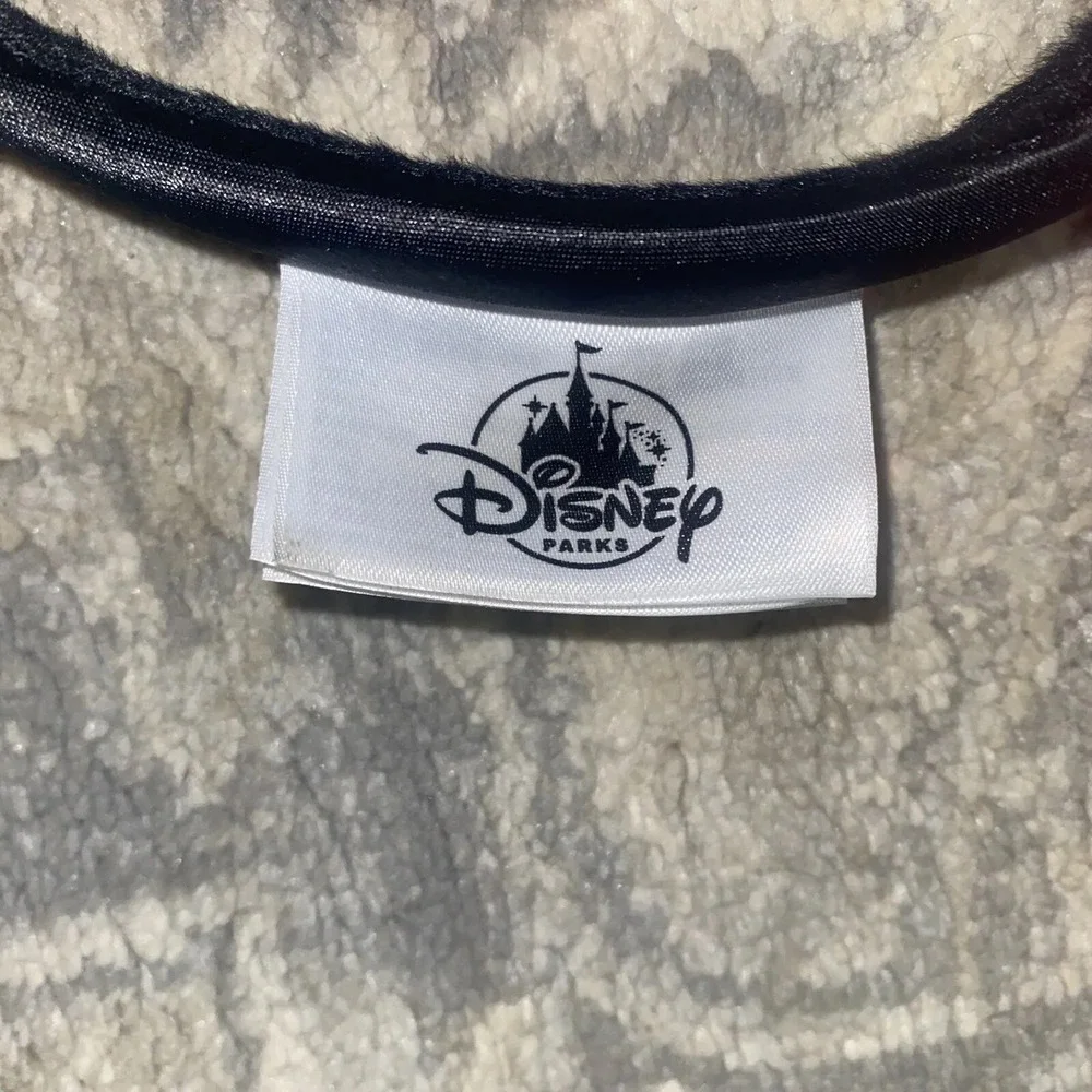 New DISNEY PARKS Minnie Mouse Sequin Red White‎ Black Sequin Lg-Bow Ear Headband